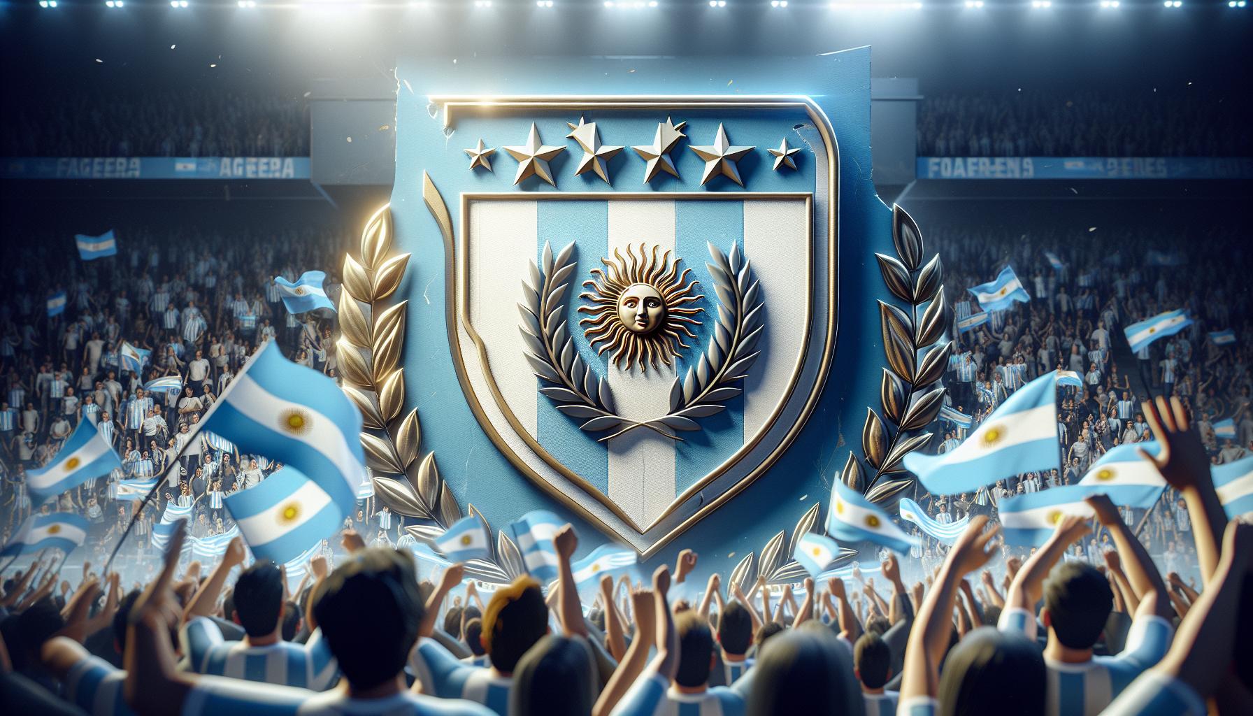 escudo:rumdzkufkhg= seleccion argentina