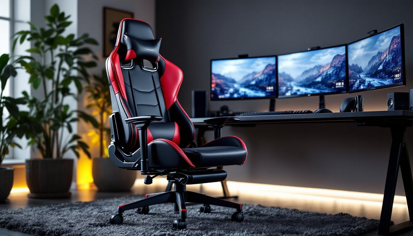 Transform Your Gaming Experience with the AK Rocker Gaming Chair: Comfort & Style Unleashed